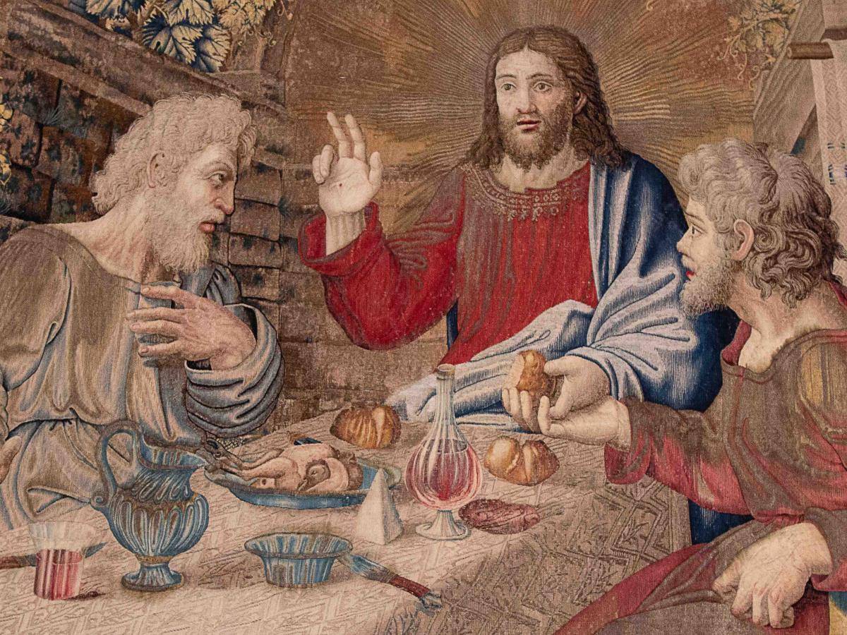 April_2024_der13_online_01 emmaus Jünger Lawrence OP