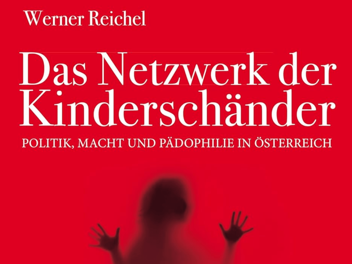 Der Buchumschlag von „Das Netzwerk der Kinderschänder“ zeigt schon worum es geht.
