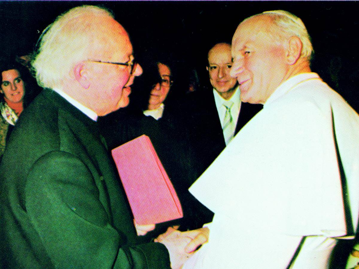 Prälat Franz Wesenauer Papst Johannes Paul II
