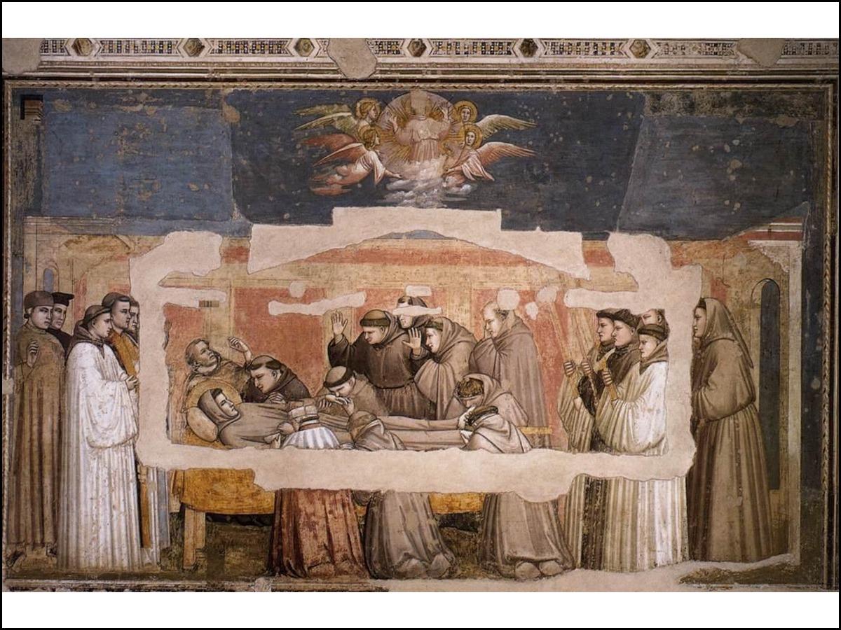 Franziskus empfängt Bruder Tod vor 800 Jahren