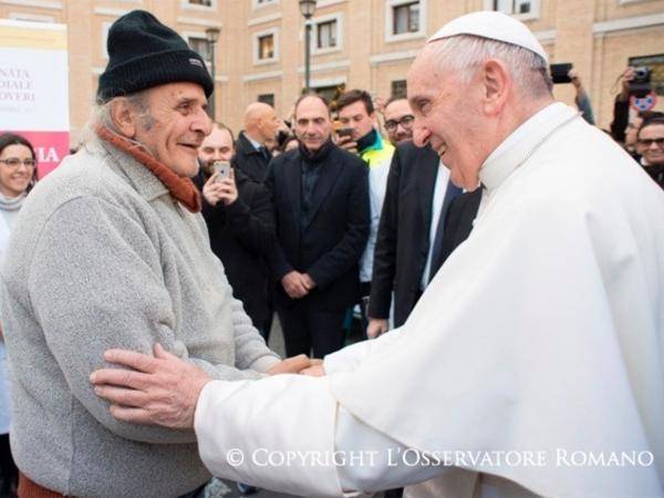 Papst-Schuhe für Giuseppe