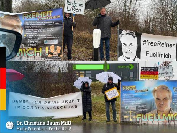 Besuchstermin einer AfD-Abgeordnenten bei Reiner Füllmich