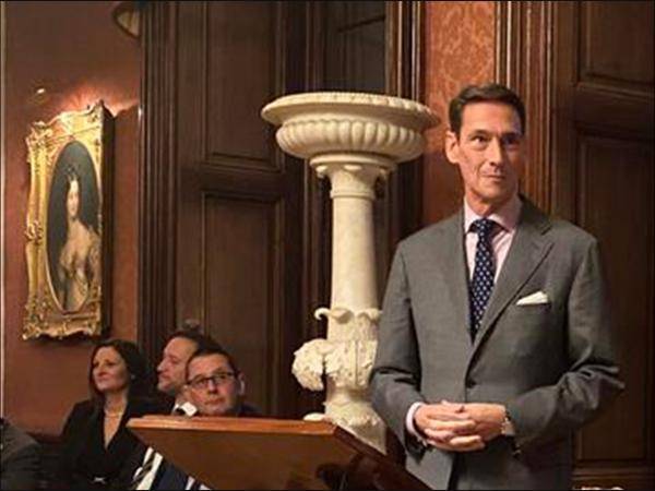 Vortrag von Leo Hohenberg  im Schloss Artstetten