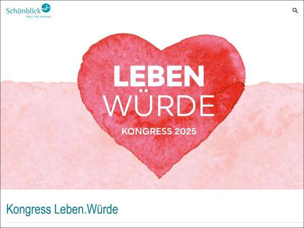 Kongress „Leben.Würde“ 2025