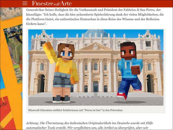 Petersdom online erkunden – dank Microsoft