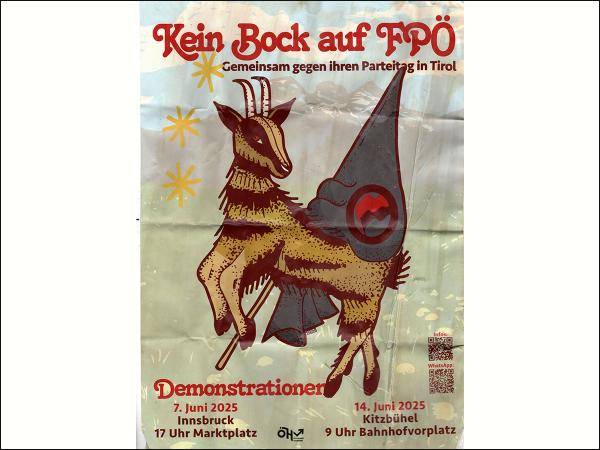 Ein eigenartiges Plakat