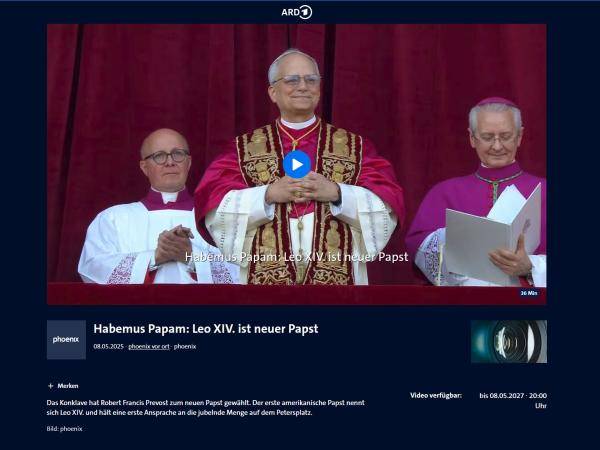 Papst LEO XIV. ist fromm