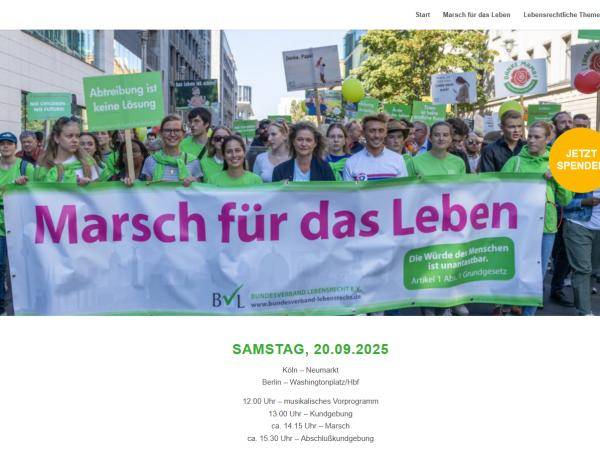 Lebensmarsch