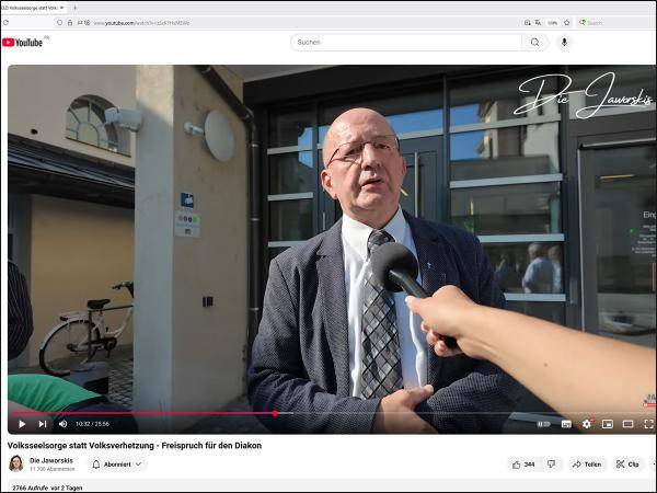Diakon Slavko Radeljić-Jakić wurde freigesprochen