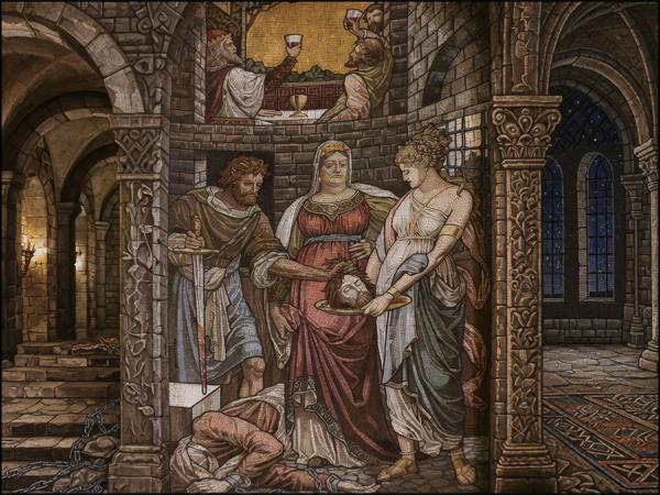 Fest der Enthauptung des heiligen Johannes des Täufers am 29. August