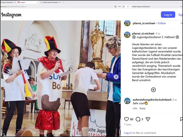 „Fußball-Jugend-Gottesdienst“