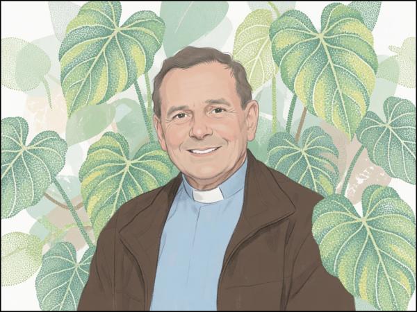 Ein Priester im Sturm