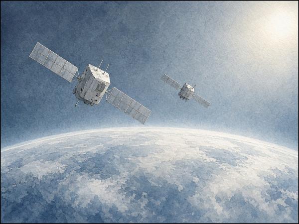 Russische Satelliten folgen US-Aufklärern